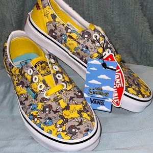 Vans Size 7 Itchy and Scratchy Customs